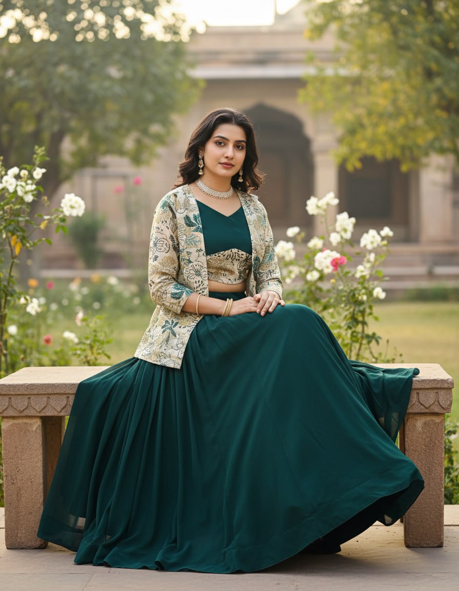 Classical New Foil Printed Koti Set - My Store