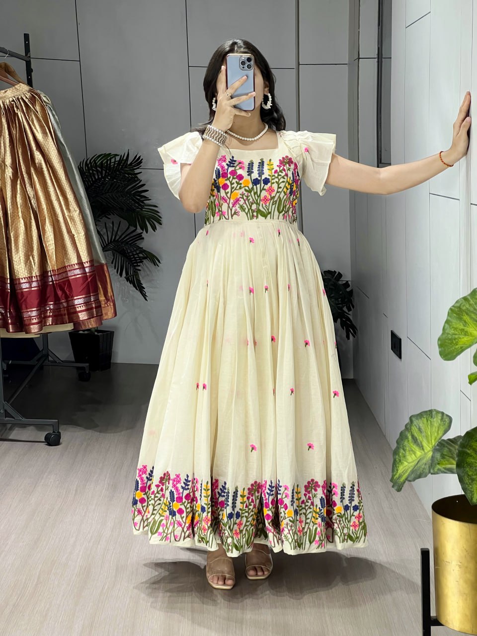 Traditional Kalamkari Gowns - My Store