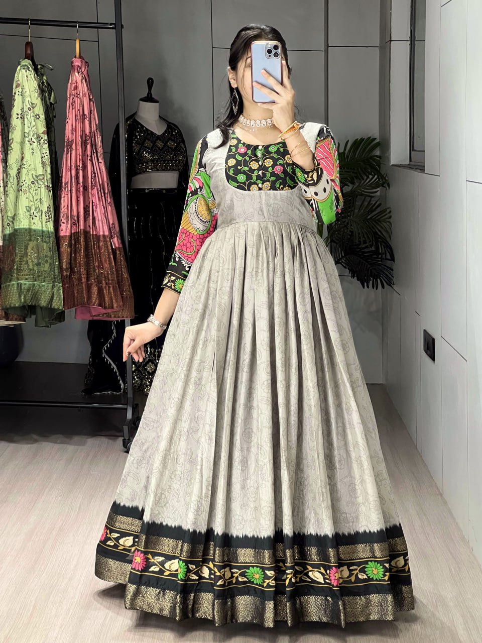 Classical  New Foil Printed Koti Set - My Store