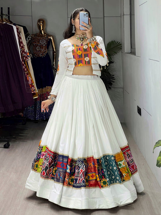 Ethnic Women Lehenga With Fancy Top - My Store