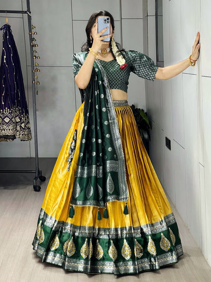 New Arrivals Silk Pattu  Lehenga - My Store