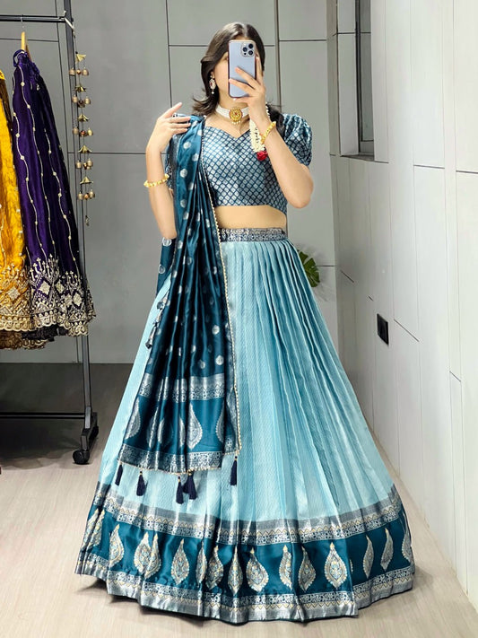 New Arrivals Silk Pattu  Lehenga - My Store