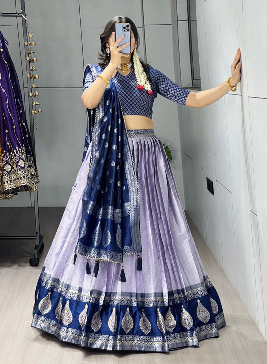 New Arrivals Silk Pattu  Lehenga - My Store