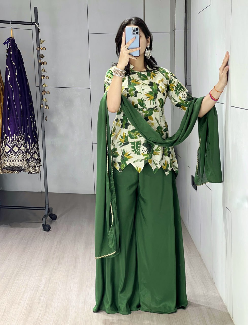 Fancy Top-Plazo Pair - My Store