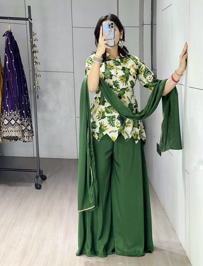 Fancy Top-Plazo Pair - My Store