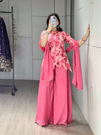 Fancy Top-Plazo Pair - My Store