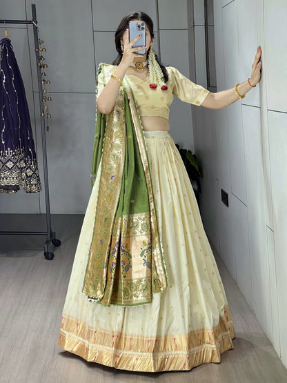 Paithani Silk Lehenga choli - My Store