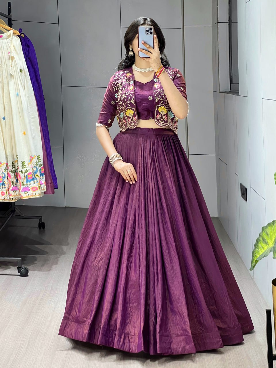 Premium Embroidered jacket-Lehenga Sets - My Store