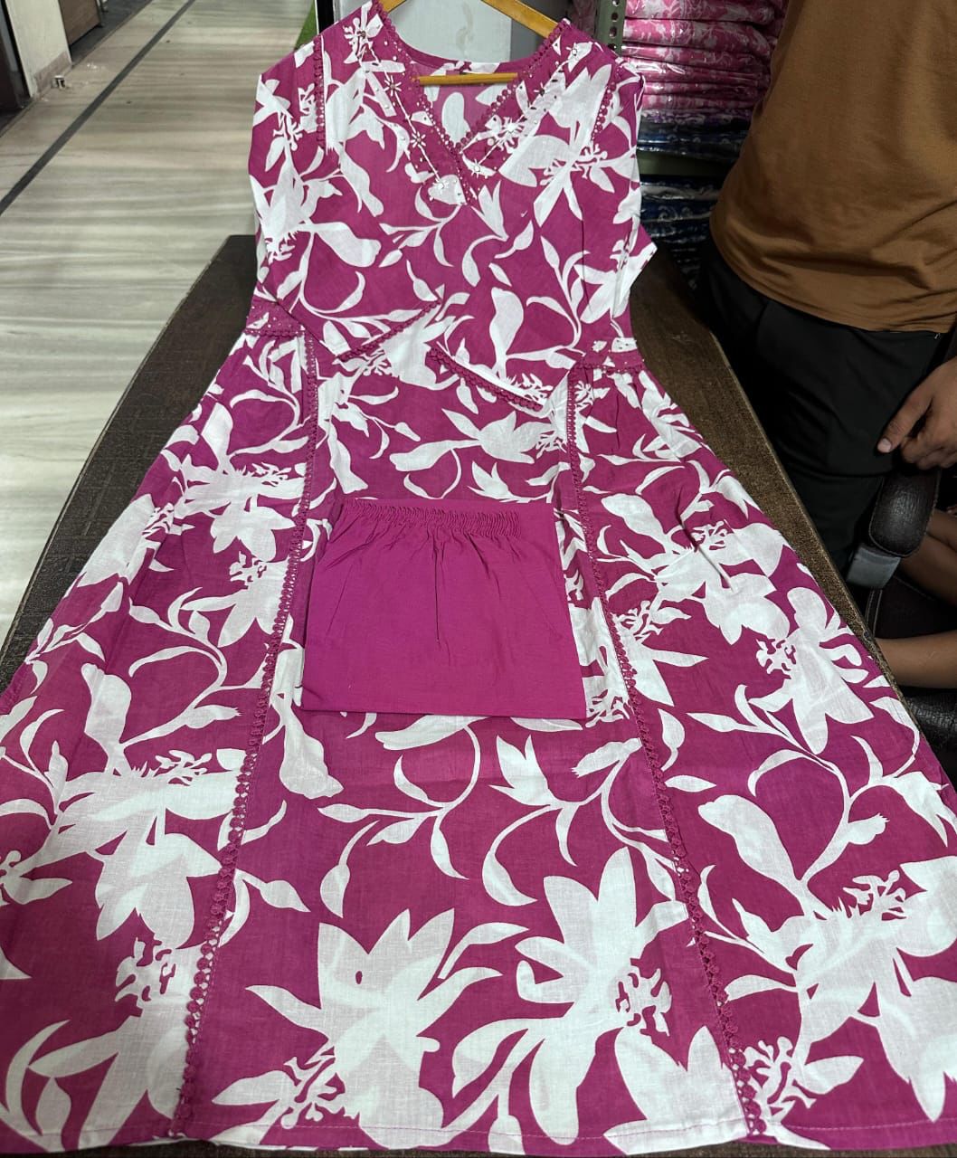 New smart casual Cotton Kurti set - My Store