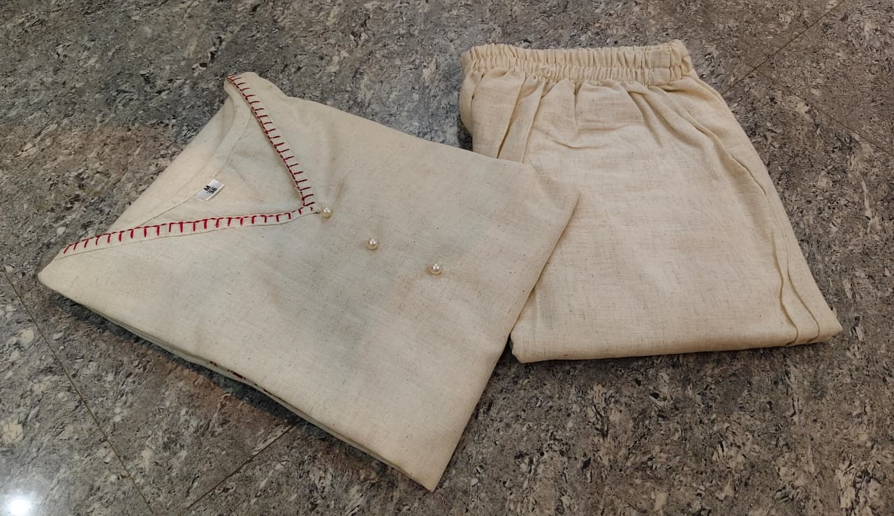 Pure Cotton Embroidered Co-Ord Set – Timeless Elegance in Every Thread - My Store