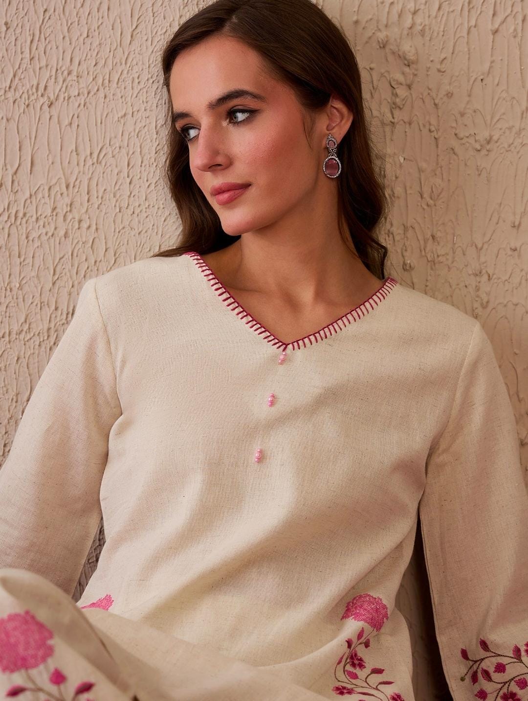 Pure Cotton Embroidered Co-Ord Set – Timeless Elegance in Every Thread - My Store