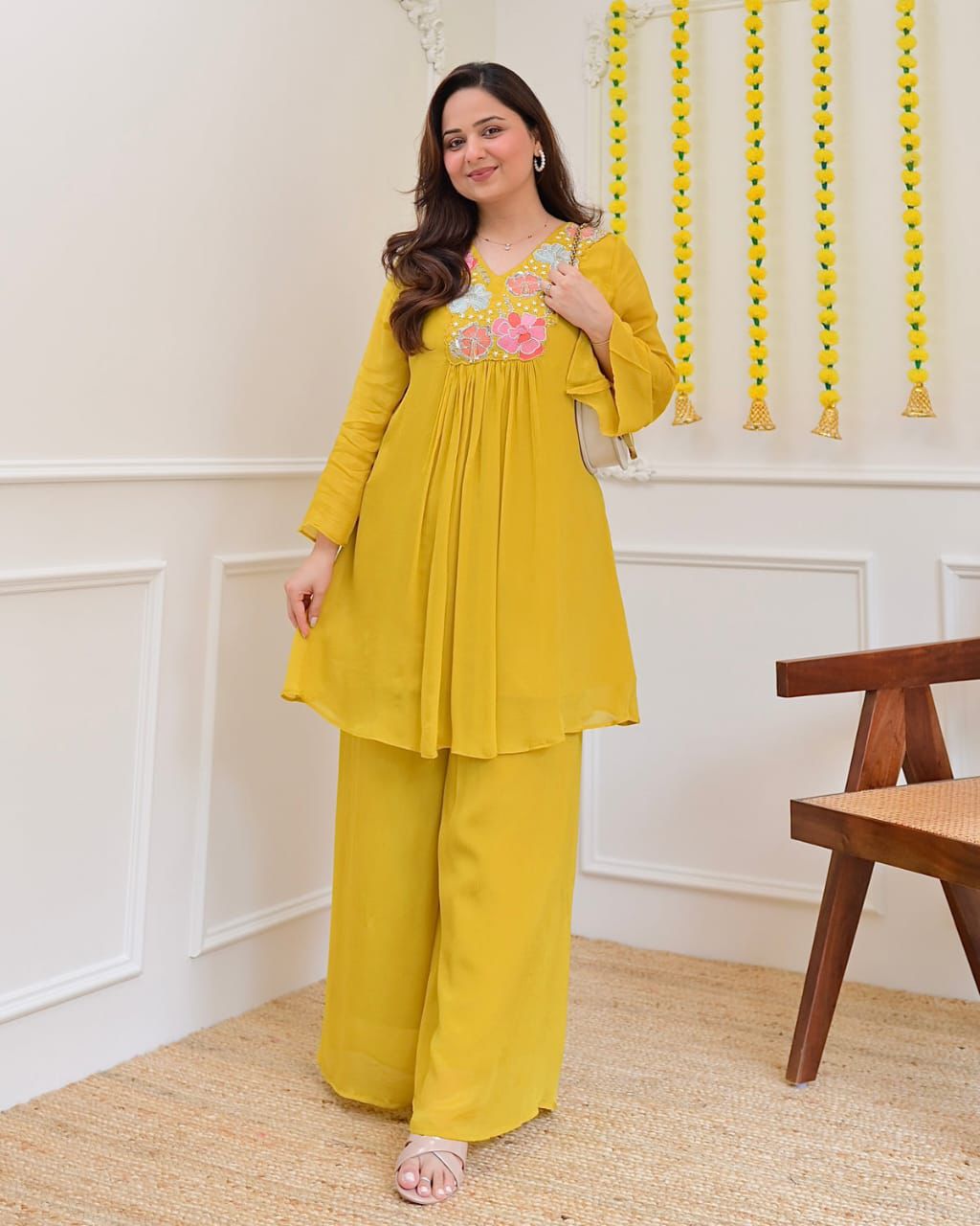 Rayon With beautiful embroidery Fully Stitched - My Store