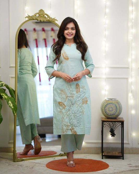 Refresh your work wardrobe with the beautiful Kurta Set - My Store