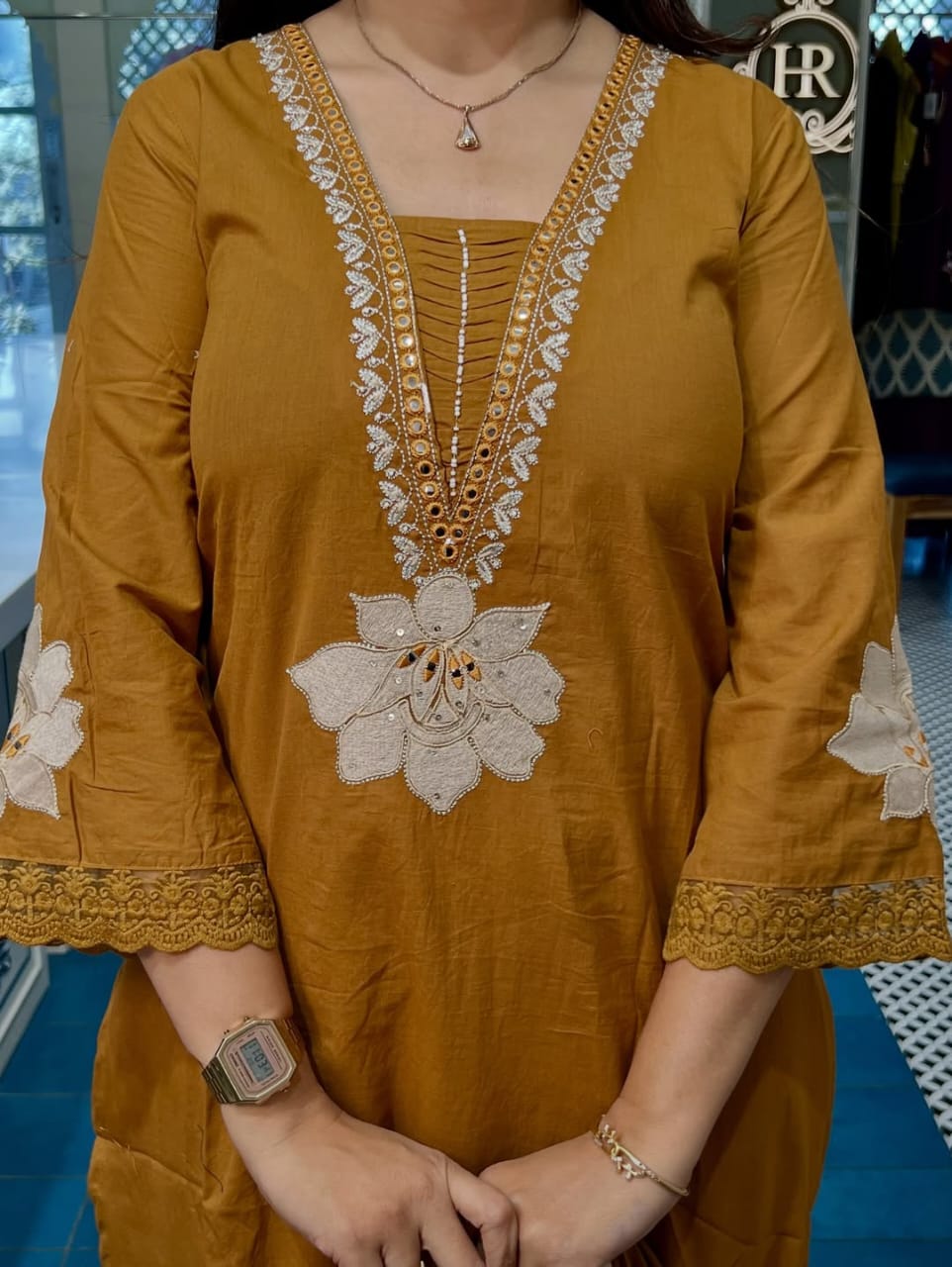 Amazing outfit with suit cotton fabric - My Store