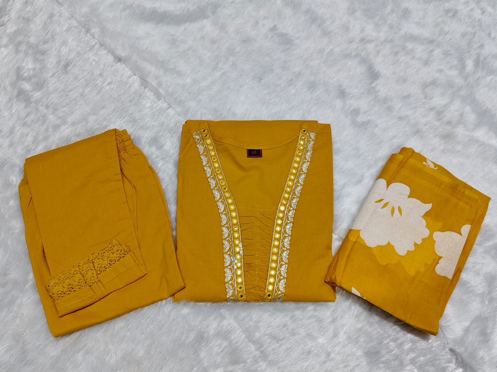 Amazing outfit with suit cotton fabric - My Store