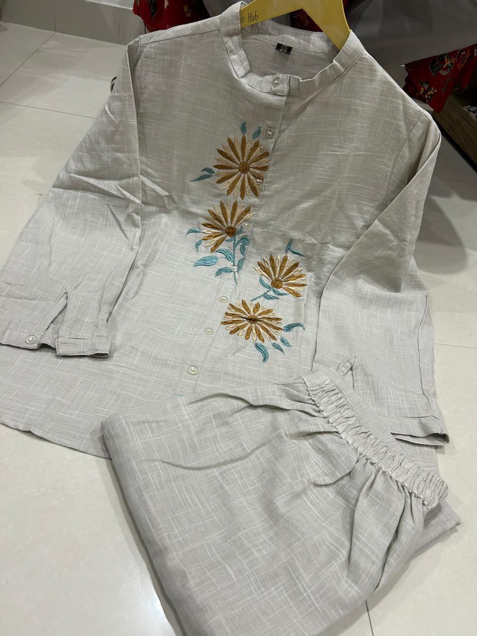 bold shade of Collar & aCo-Ord set - My Store