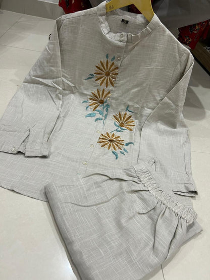 bold shade of Collar & aCo-Ord set - My Store