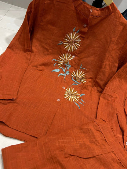 Collar Co-ord Set - My Store