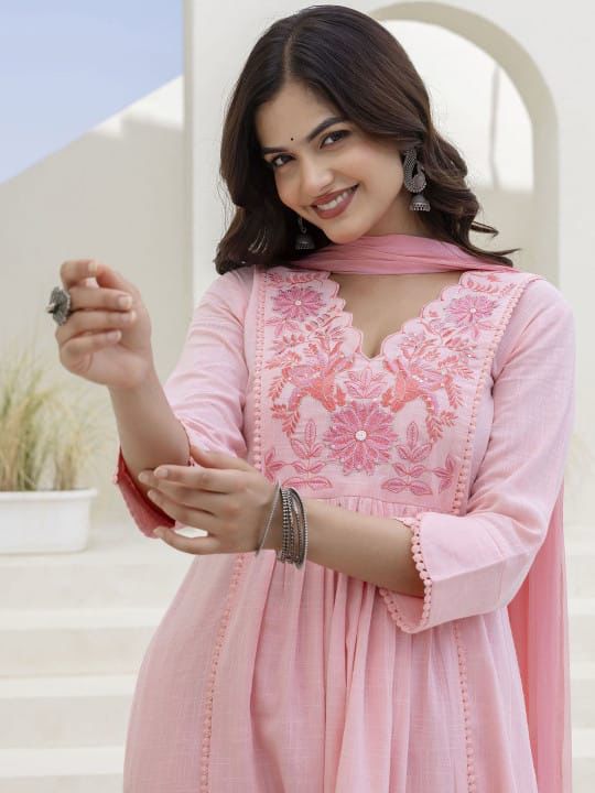 KURTA PANT WITH DUPPATA SET - My Store