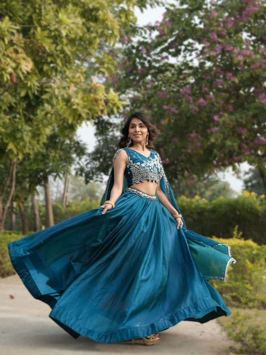 Arrivals Fendy Silk Leheng choli - My Store