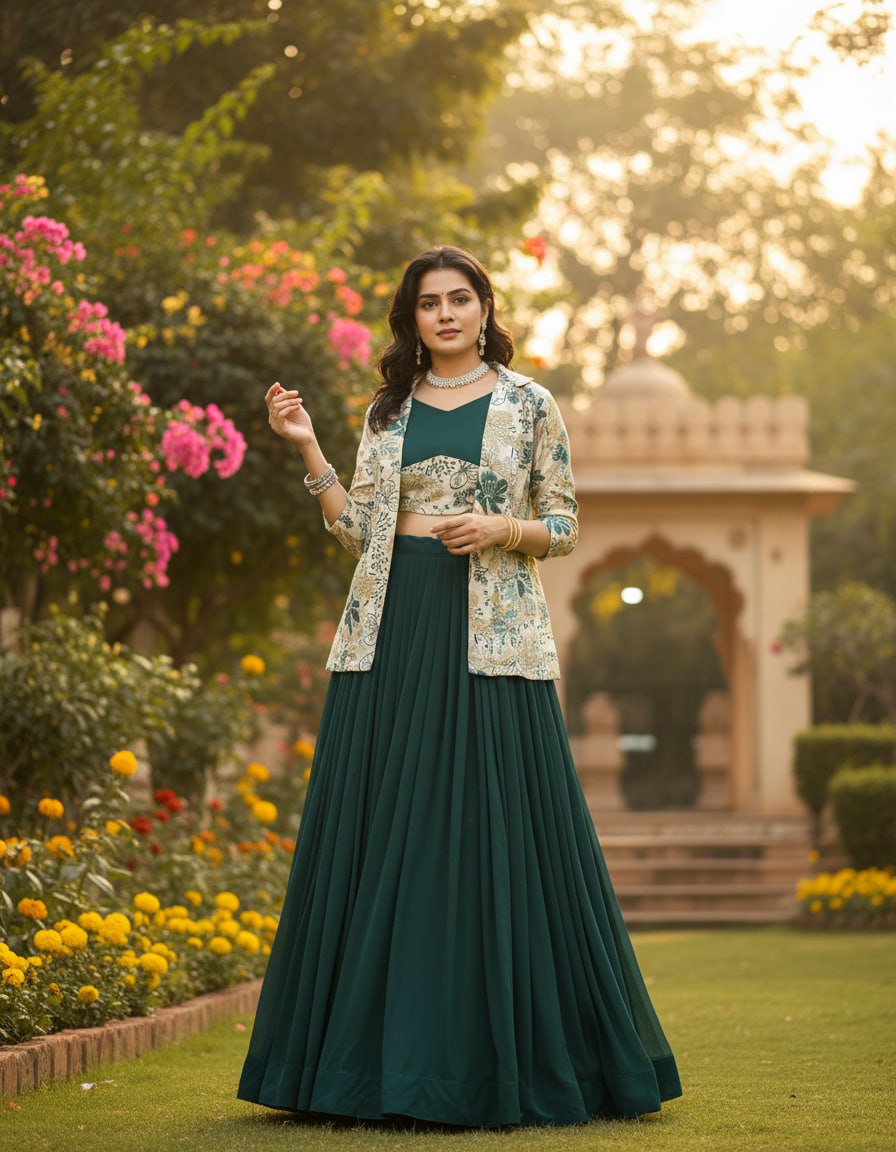 Classical  New Foil Printed Koti Set - My Store