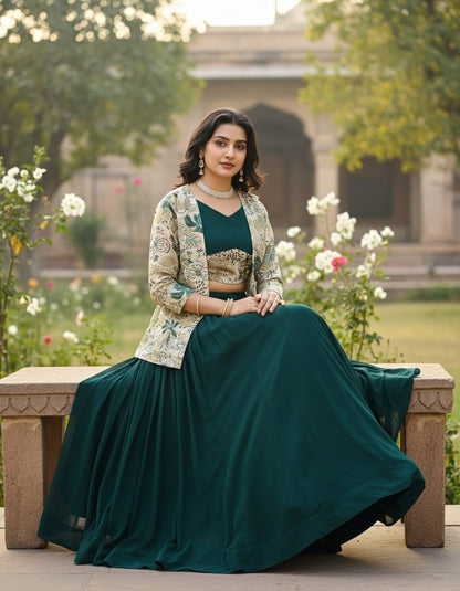 Classical  New Foil Printed Koti Set - My Store