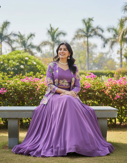 Classical  New Foil Printed Koti Set - My Store