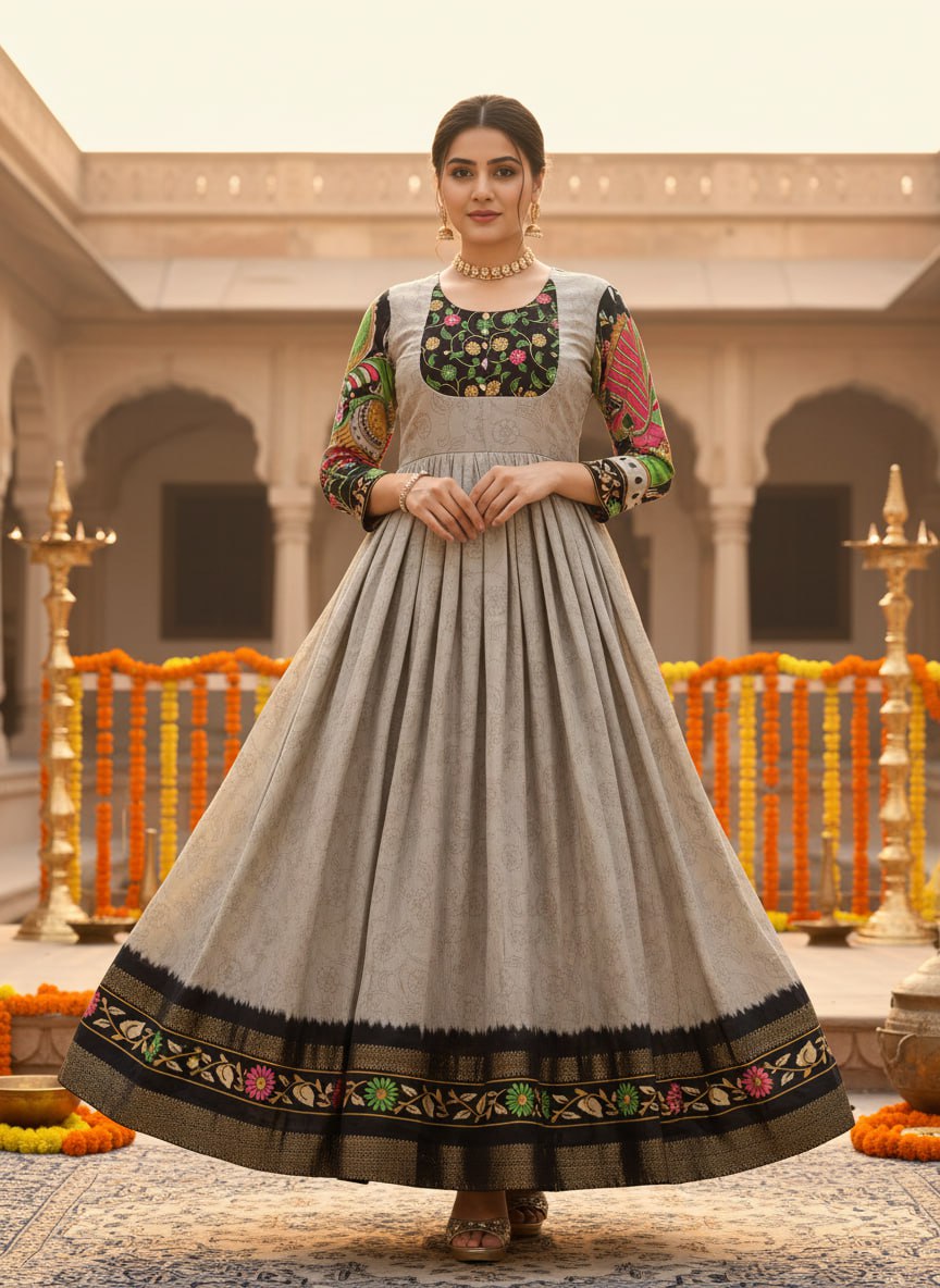 Classical  New Foil Printed Koti Set - My Store