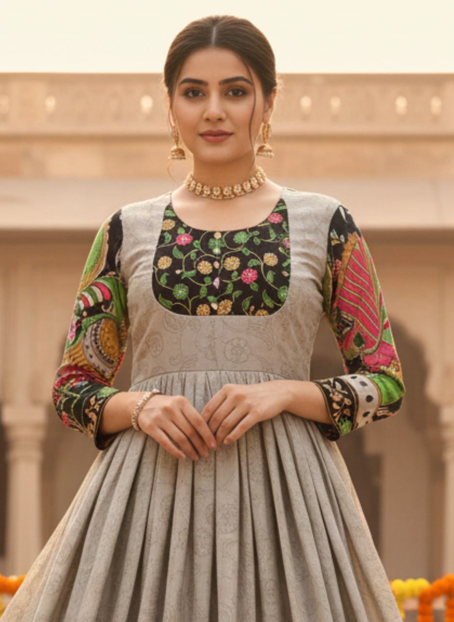 Classical  New Foil Printed Koti Set - My Store