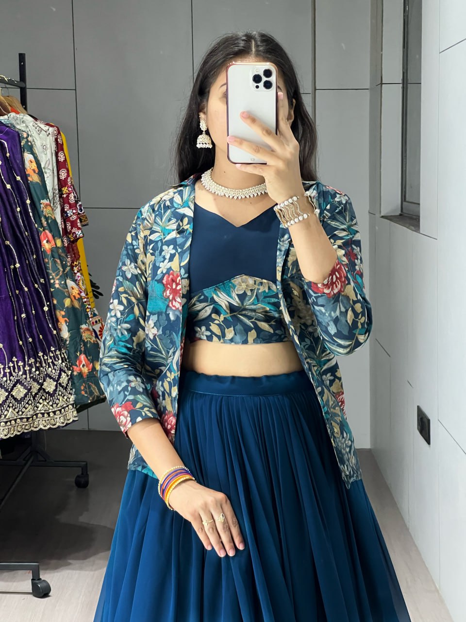 Classical  New Foil Printed Koti Set - My Store