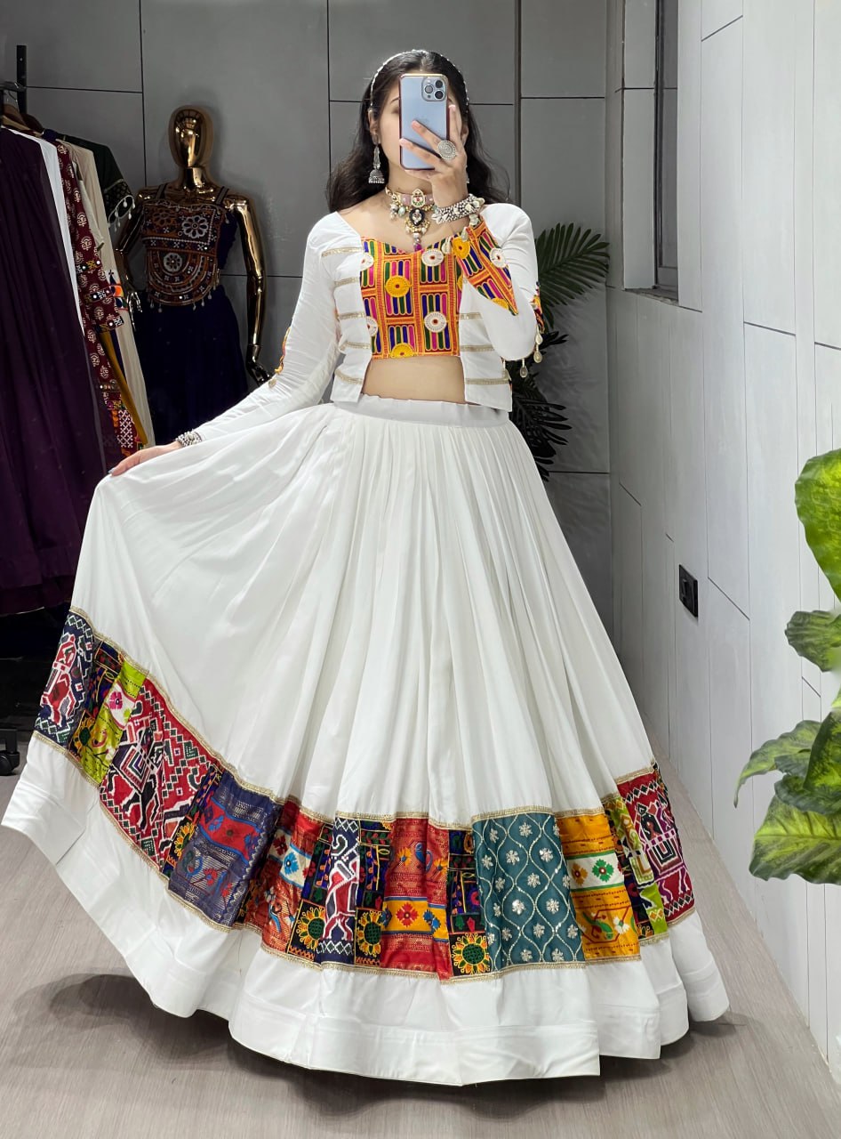 Ethnic Women Lehenga With Fancy Top - My Store