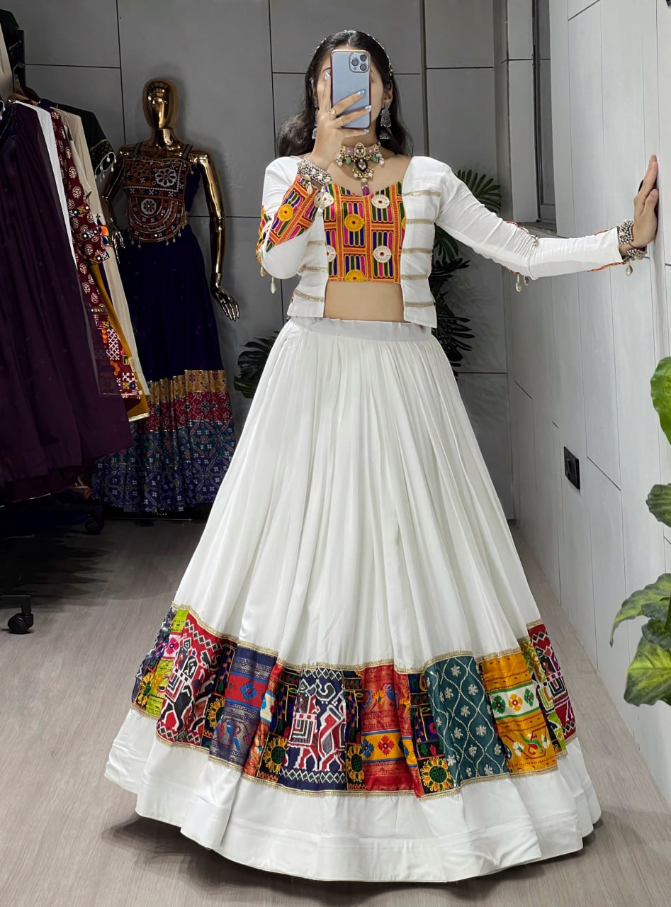 Ethnic Women Lehenga With Fancy Top - My Store