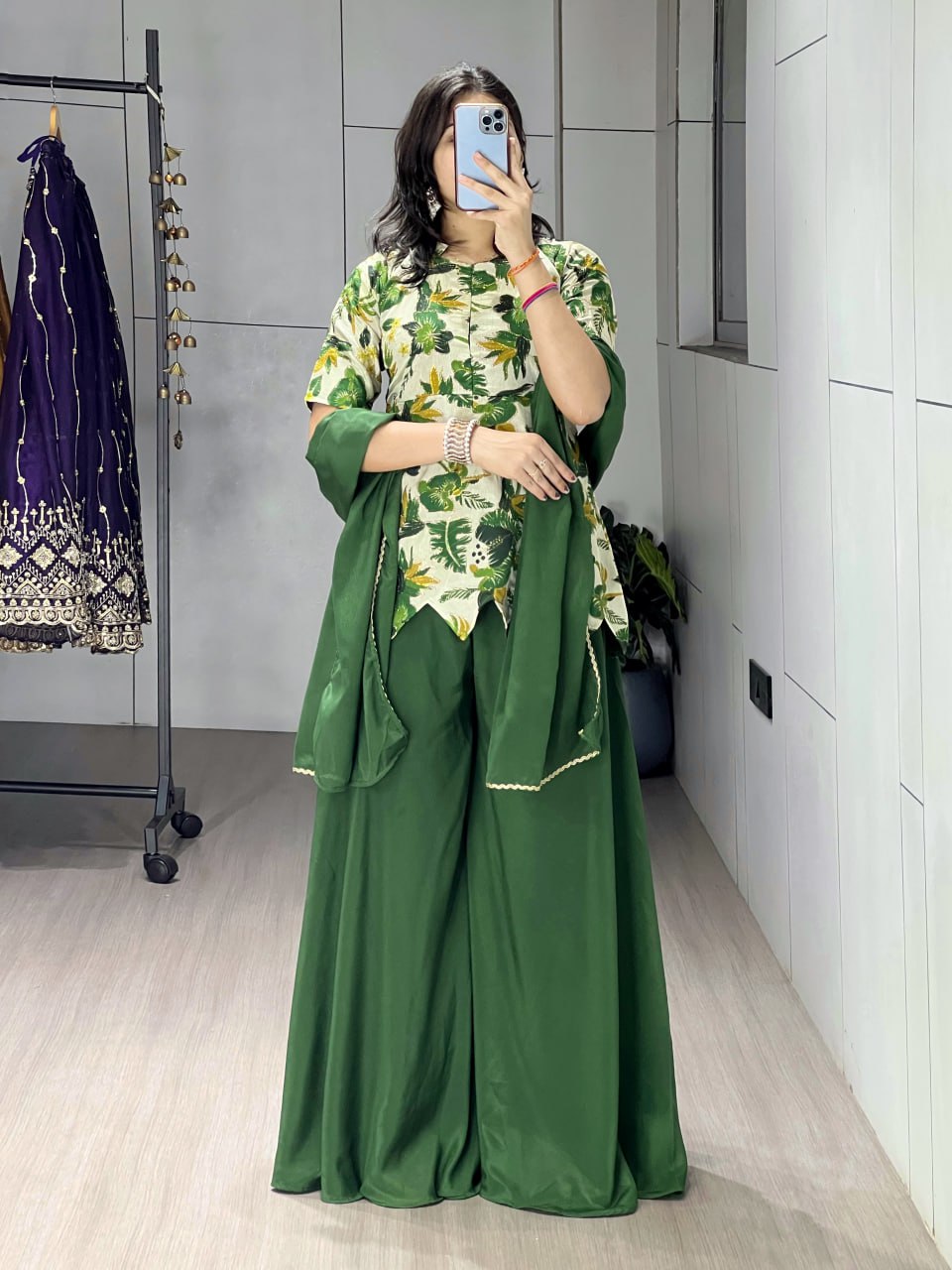 Fancy Top-Plazo Pair - My Store