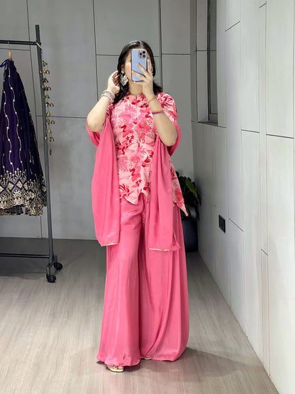 Fancy Top-Plazo Pair - My Store