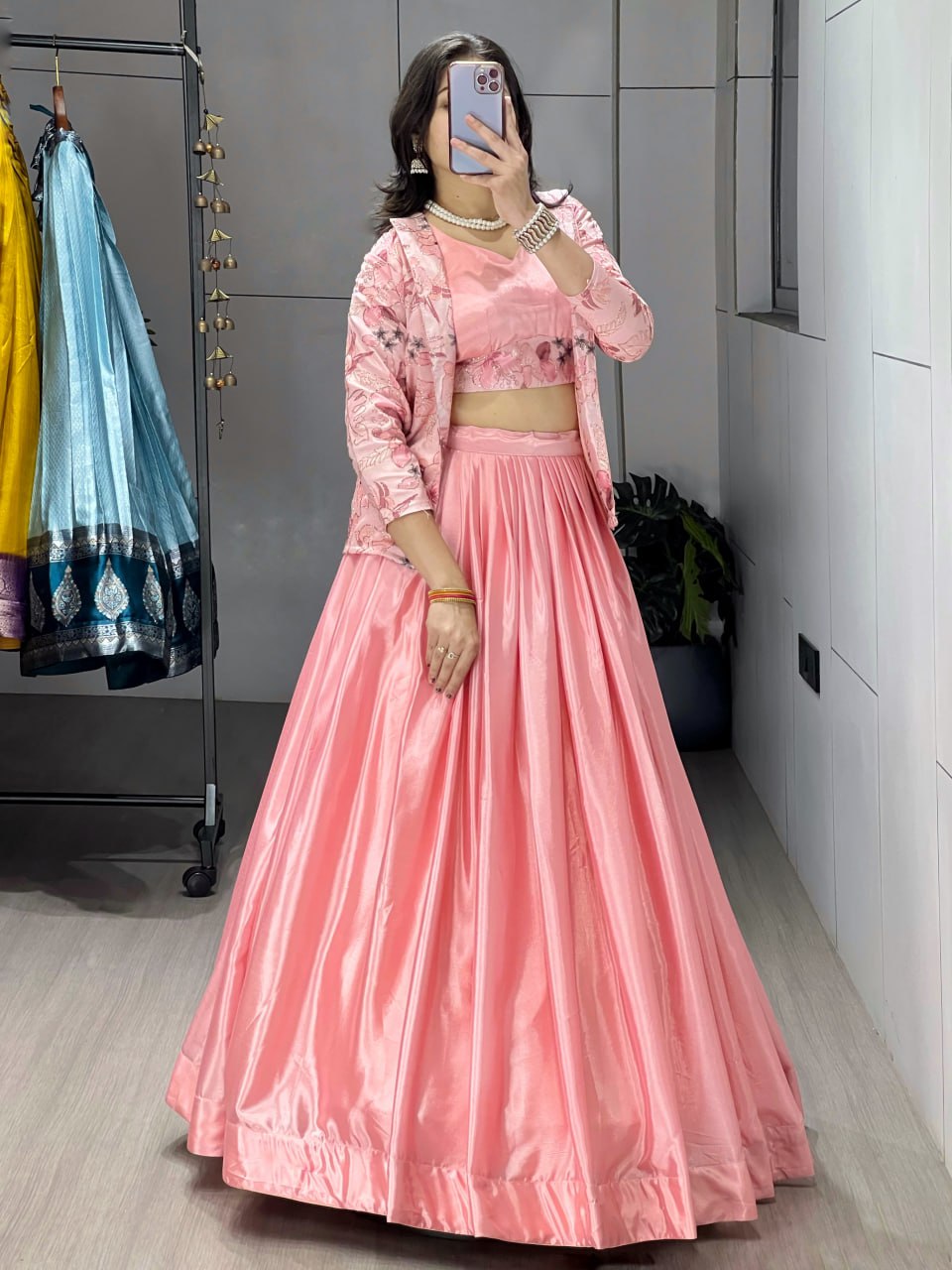 Classical  New Embroidered Print Koti Sets - My Store