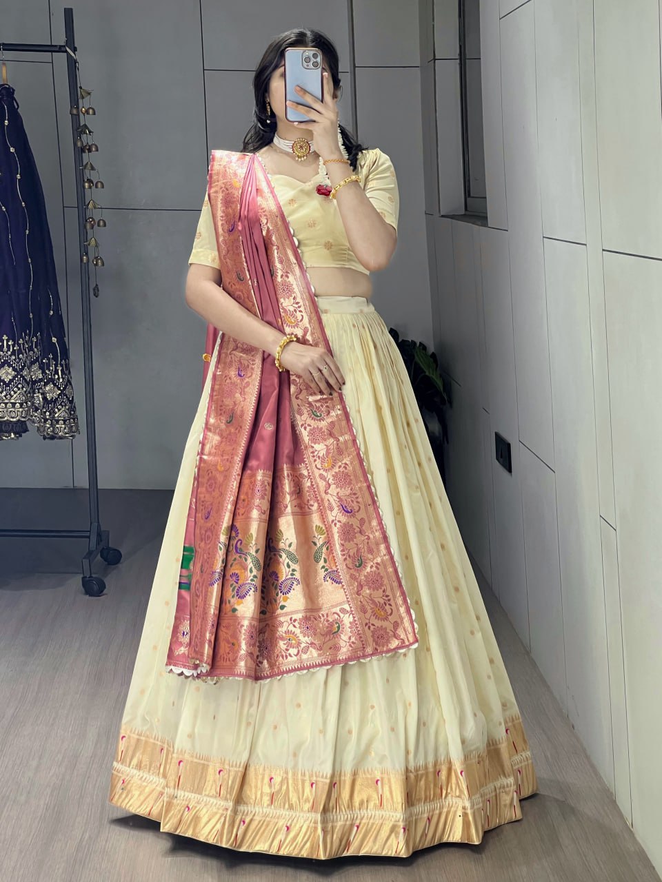 Paithani Silk Lehenga choli - My Store