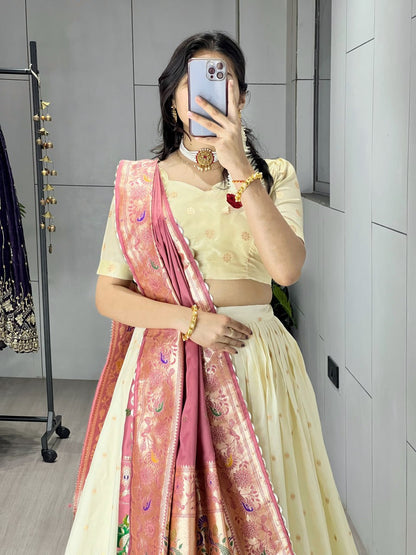 Paithani Silk Lehenga choli - My Store