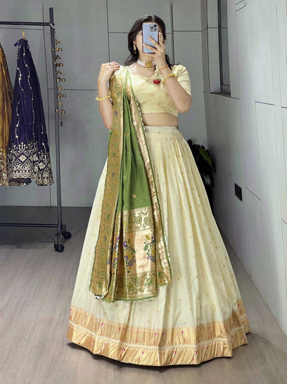 Paithani Silk Lehenga choli - My Store