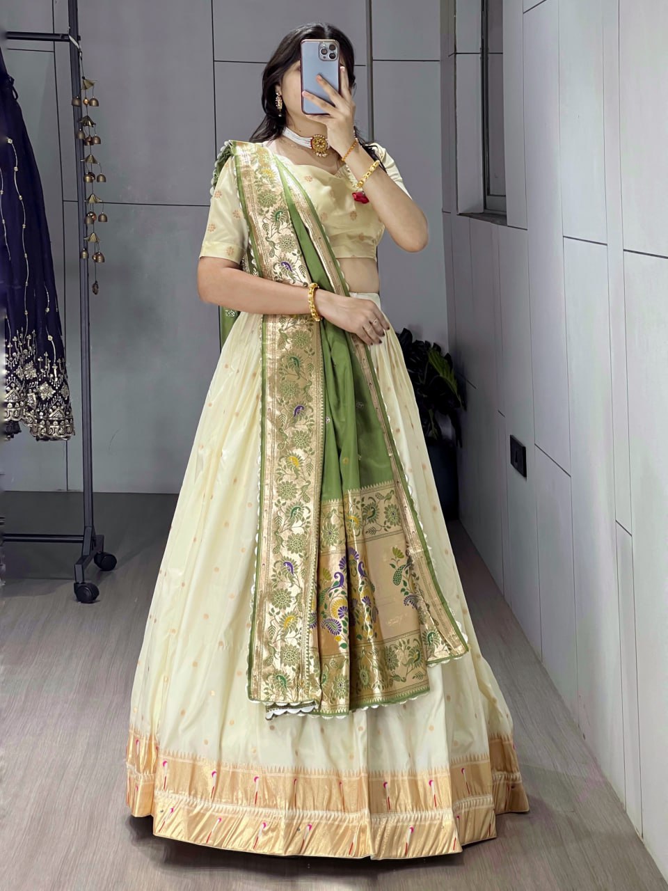 Paithani Silk Lehenga choli - My Store