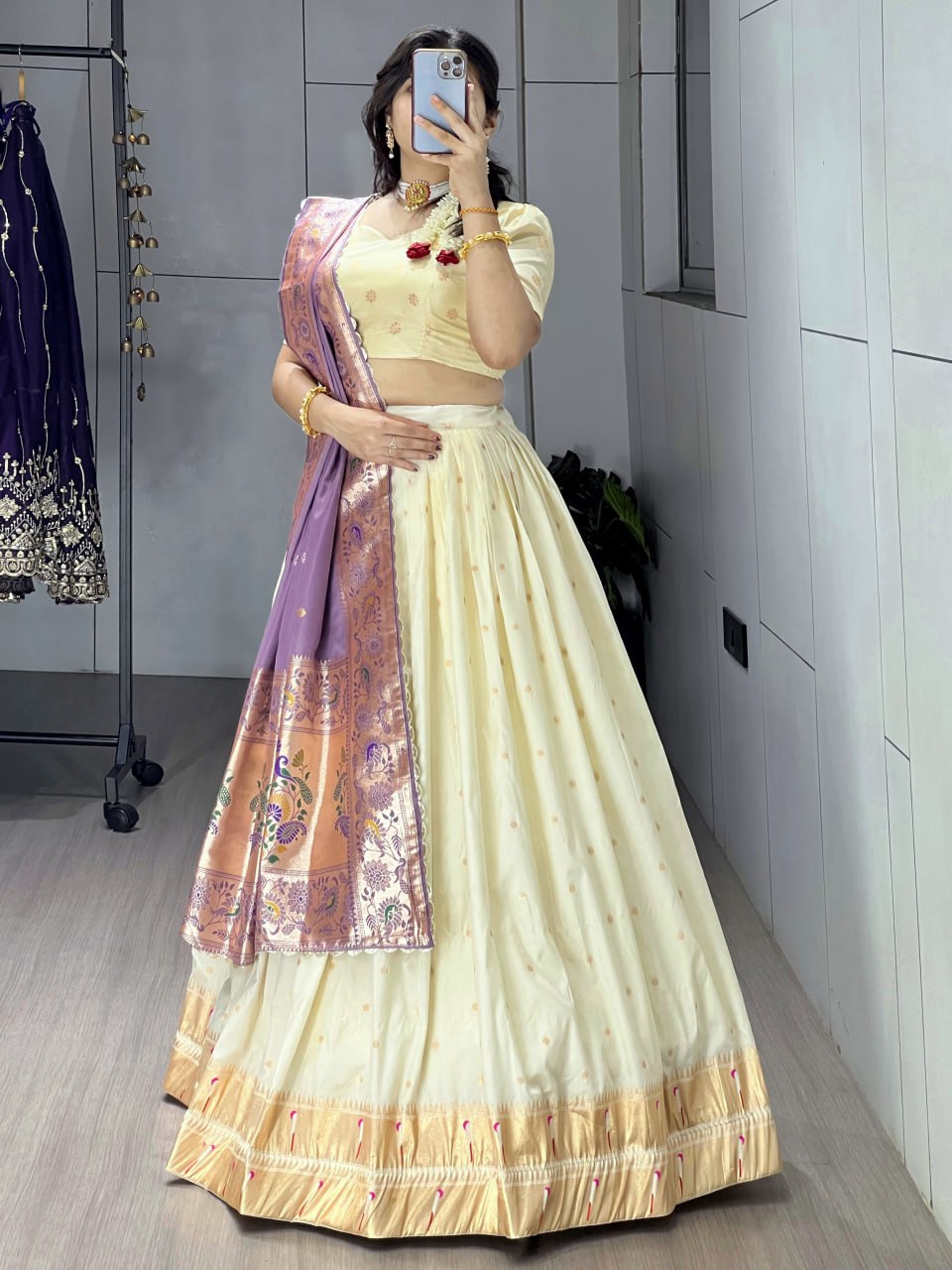 Paithani Silk Lehenga choli - My Store