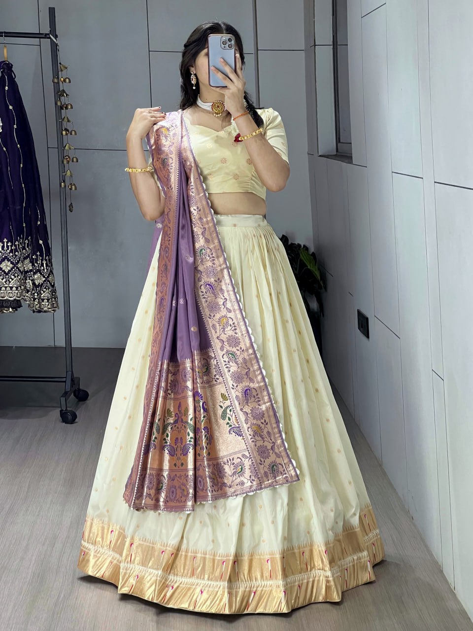 Paithani Silk Lehenga choli - My Store