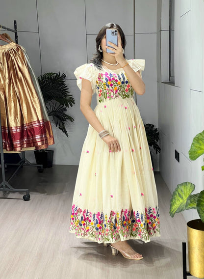 Traditional Kalamkari Gowns - My Store