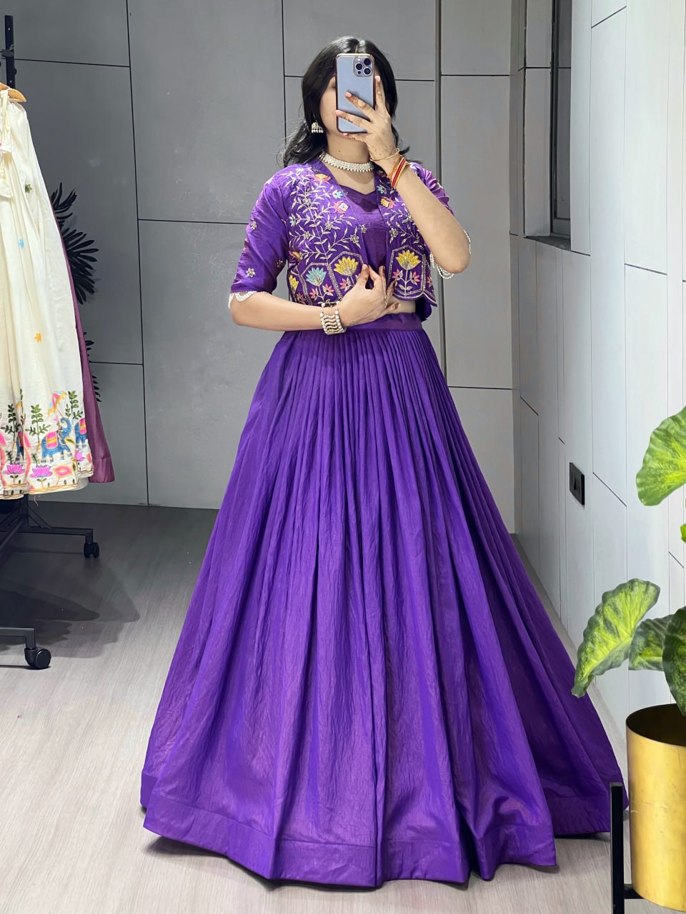 Premium Embroidered jacket-Lehenga Sets - My Store