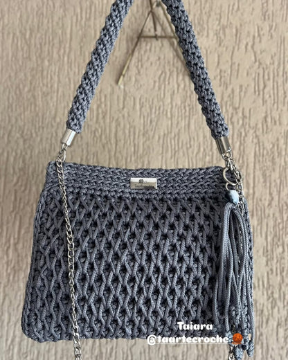 Aria Handcrafted Crochet Shoulder Bag - My Store