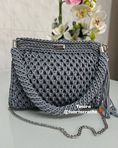 Aria Handcrafted Crochet Shoulder Bag - My Store
