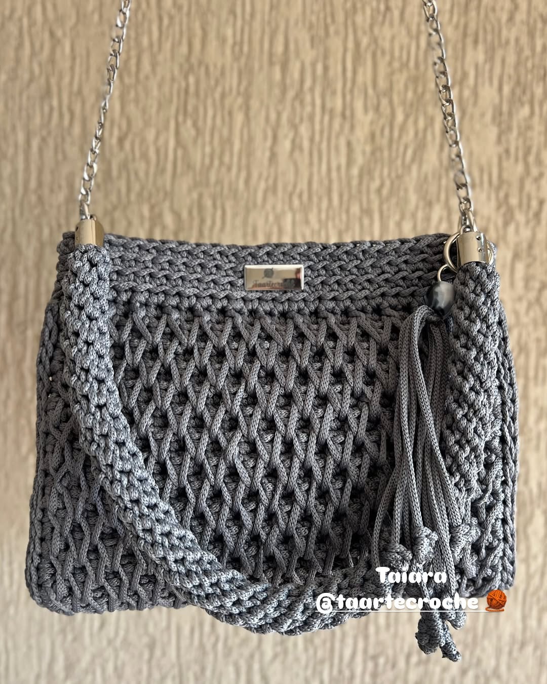 Aria Handcrafted Crochet Shoulder Bag - My Store