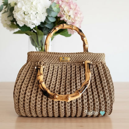 Sunlit Riviera Crochet Handbag - My Store