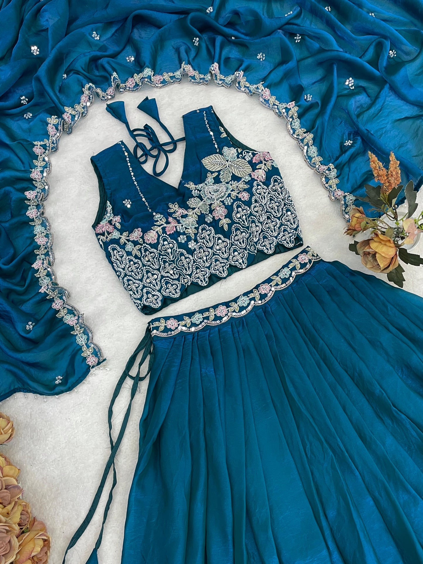 Trending Beads Lehenga Sets - My Store