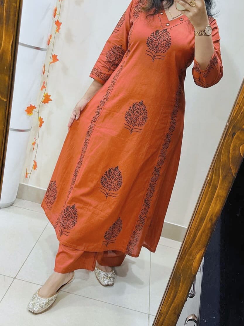 Designer Kurti Pant Set - My Store