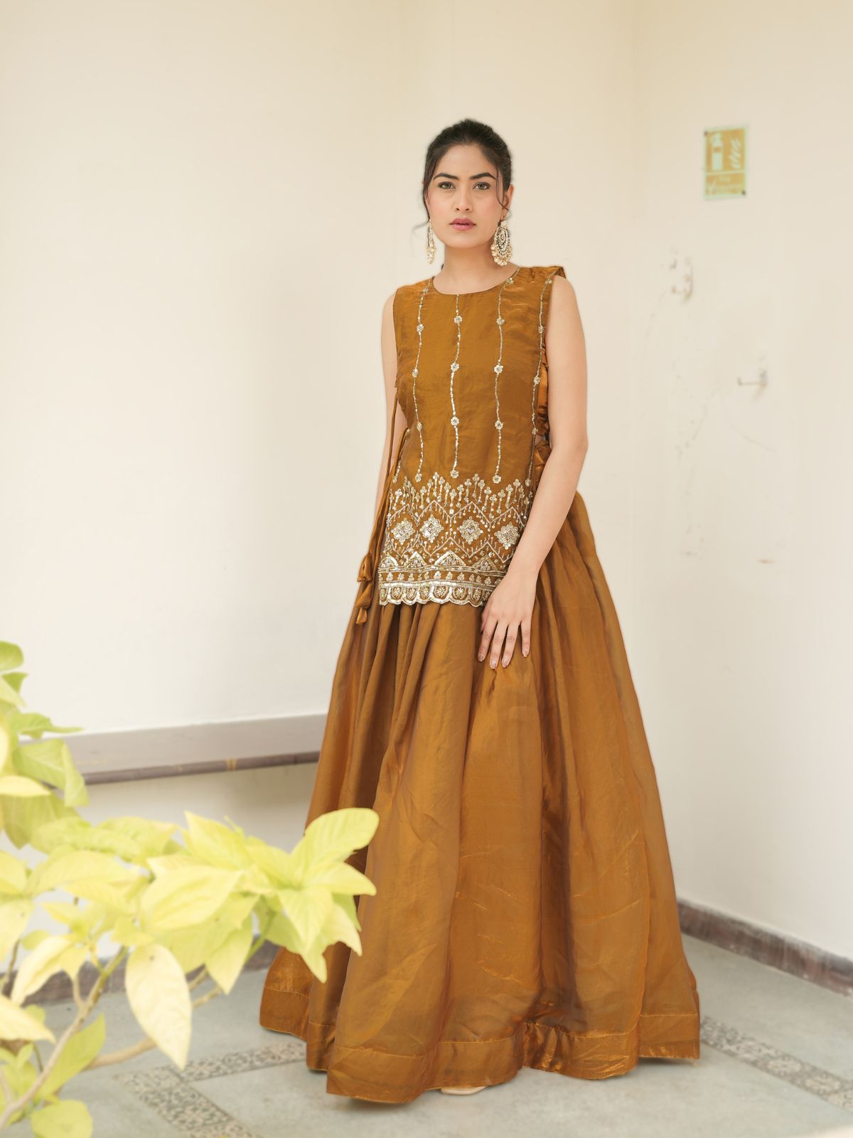 Premium Beads Embroidered jacket-Lehenga Sets